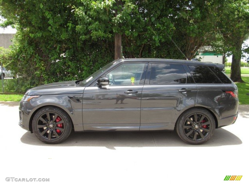 2019 Range Rover Sport HST - Carpathian Grey Metallic / Ebony/Ebony photo #11