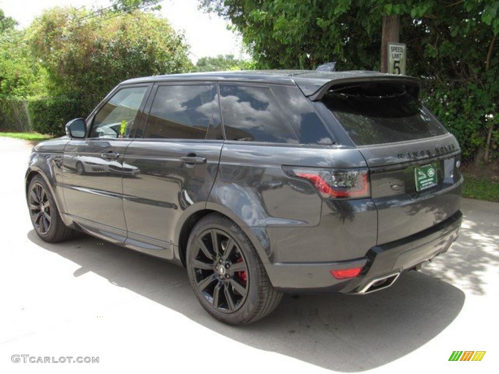 2019 Range Rover Sport HST - Carpathian Grey Metallic / Ebony/Ebony photo #12