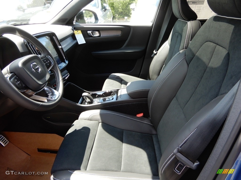 Charcoal Interior 2020 Volvo XC40 T5 R-Design AWD Photo #134165577
