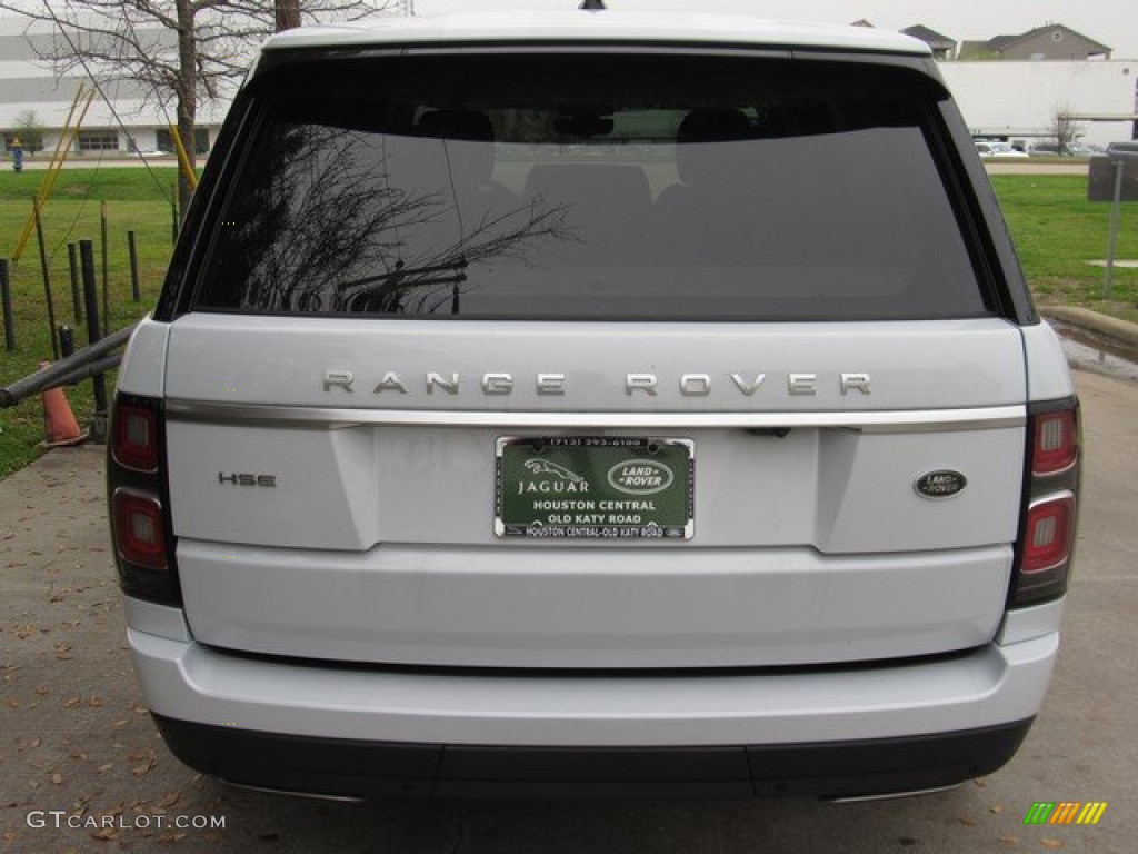 2019 Range Rover HSE - Yulong White Metallic / Espresso/Almond photo #8