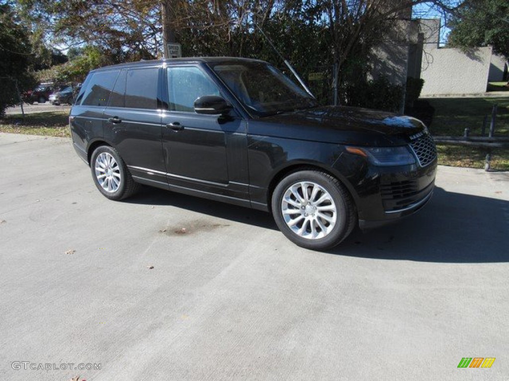 2019 Range Rover HSE - Santorini Black Metallic / Espresso/Almond photo #1