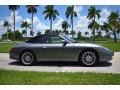 2003 Seal Grey Metallic Porsche 911 Carrera Cabriolet  photo #3