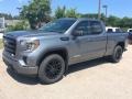 2019 Satin Steel Metallic GMC Sierra 1500 Elevation Double Cab 4WD  photo #3