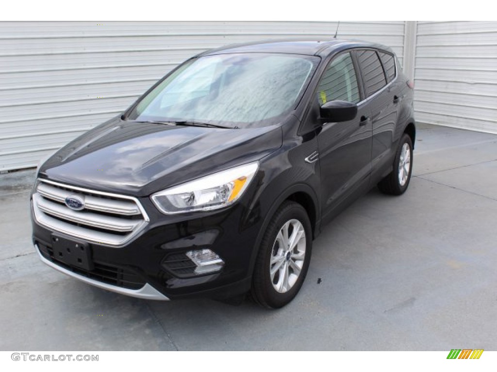 2019 Escape SE - Agate Black / Medium Light Stone photo #4