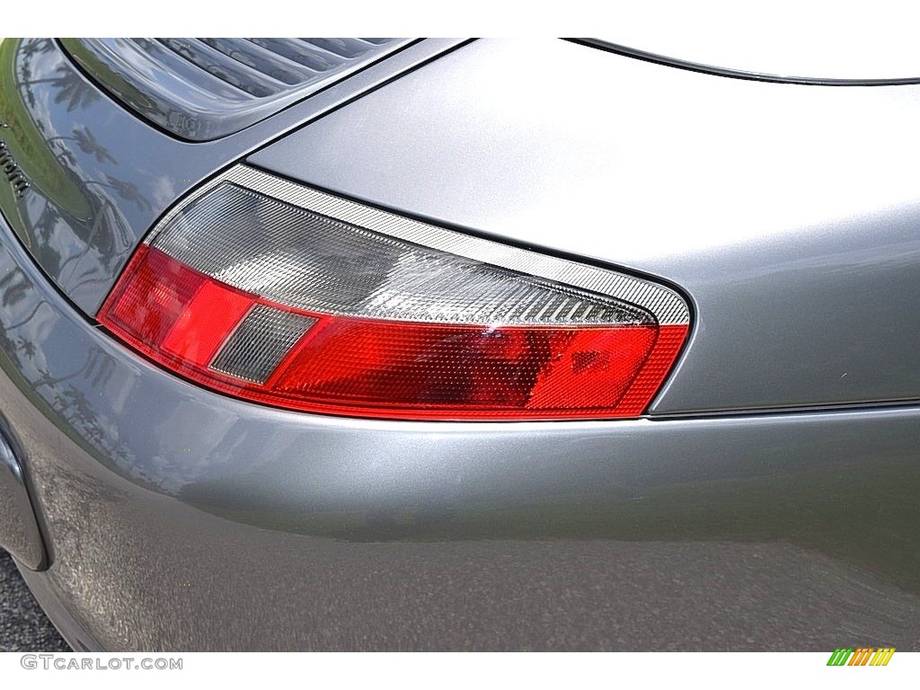 2003 911 Carrera Cabriolet - Seal Grey Metallic / Black photo #31