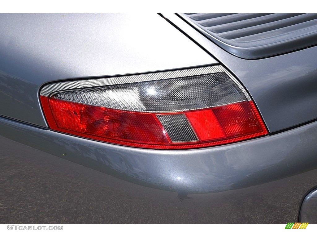 2003 911 Carrera Cabriolet - Seal Grey Metallic / Black photo #32