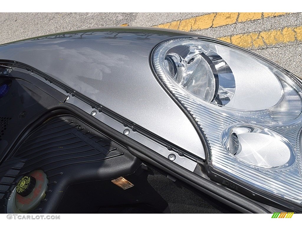 2003 911 Carrera Cabriolet - Seal Grey Metallic / Black photo #56