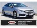 Lunar Silver Metallic 2016 Honda Civic EX Sedan