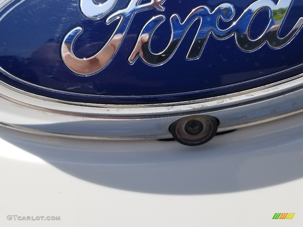 2014 F350 Super Duty Lariat Crew Cab 4x4 - Oxford White / Platinum Pecan Leather photo #14