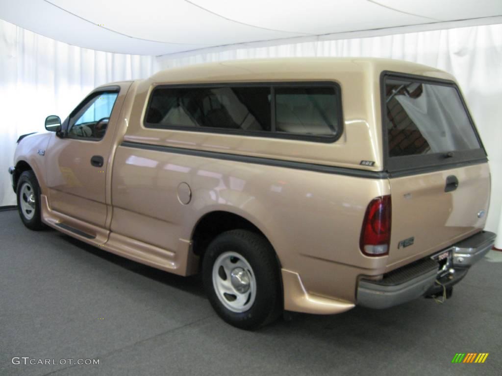 1997 F150 XL Regular Cab - Light Prairie Tan Metallic / Medium Prairie Tan photo #4