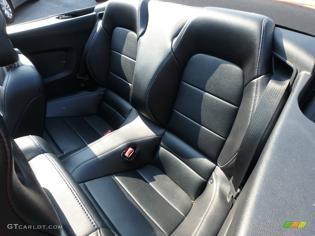 2016 Mustang EcoBoost Premium Convertible - Competition Orange / Ebony photo #13