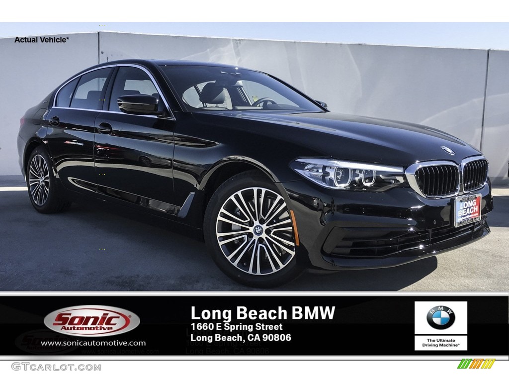 2019 5 Series 530e iPerformance Sedan - Jet Black / Black photo #1