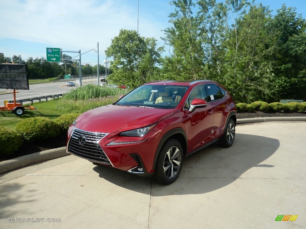 Matador Red Mica 2020 Lexus NX 300 AWD Exterior Photo #134177365