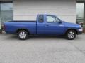 1998 Bright Blue Pearl Nissan Frontier XE Extended Cab  photo #2