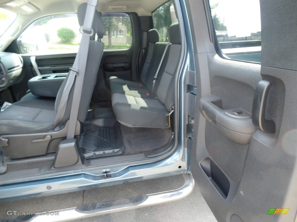 2010 Sierra 1500 SL Extended Cab 4x4 - Stealth Gray Metallic / Dark Titanium photo #28