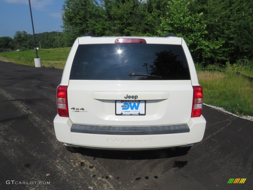 2007 Patriot Sport 4x4 - Black Clearcoat / Pastel Slate Gray photo #11