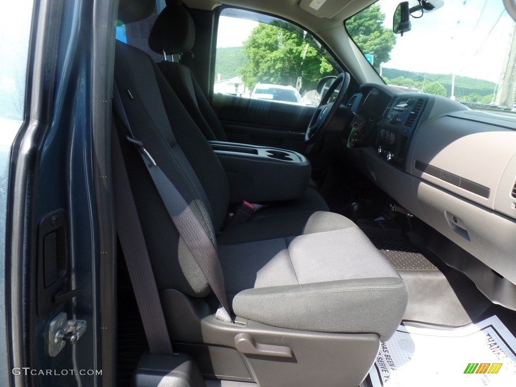 2010 Sierra 1500 SL Extended Cab 4x4 - Stealth Gray Metallic / Dark Titanium photo #33