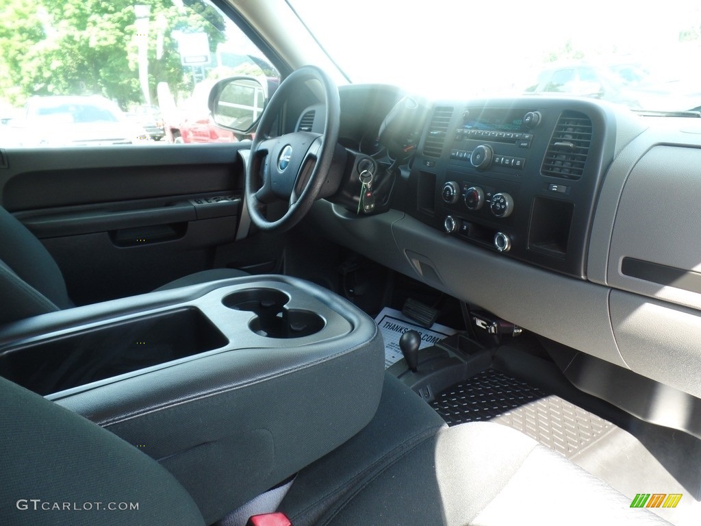 2010 Sierra 1500 SL Extended Cab 4x4 - Stealth Gray Metallic / Dark Titanium photo #34