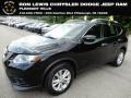 2015 Super Black Nissan Rogue SV AWD  photo #1