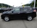 2015 Super Black Nissan Rogue SV AWD  photo #2