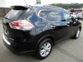 2015 Super Black Nissan Rogue SV AWD  photo #6