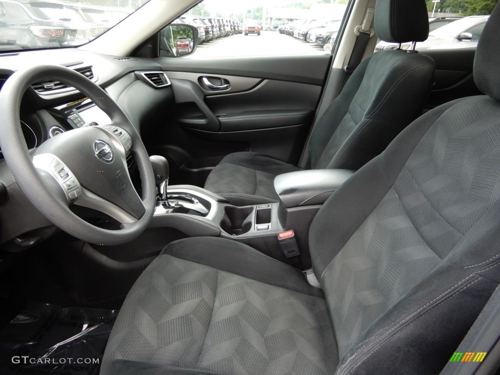2015 Rogue SV AWD - Super Black / Charcoal photo #12