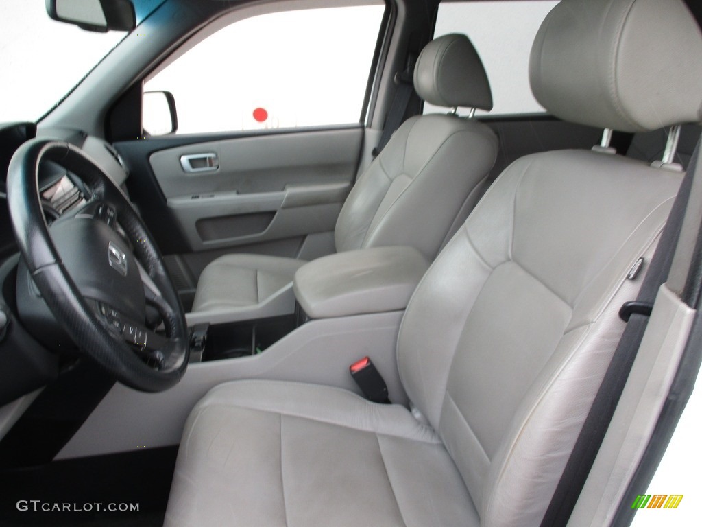 2015 Pilot EX-L 4WD - Taffeta White / Gray photo #12