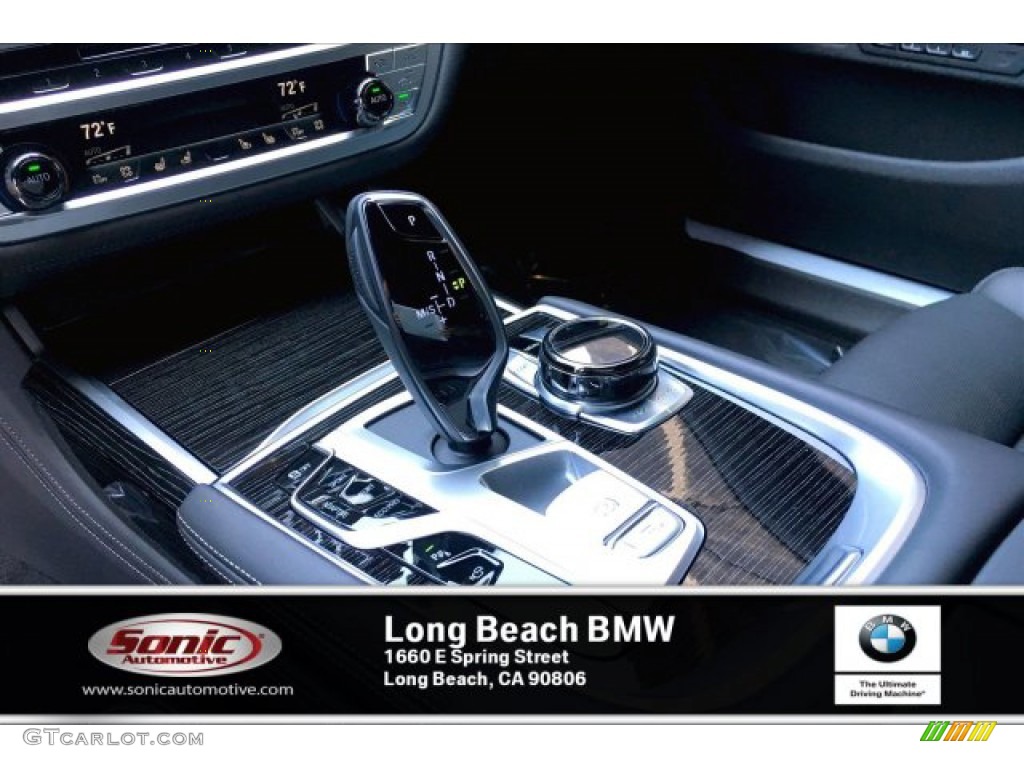 2020 7 Series 740i Sedan - Carbon Black Metallic / Black photo #6