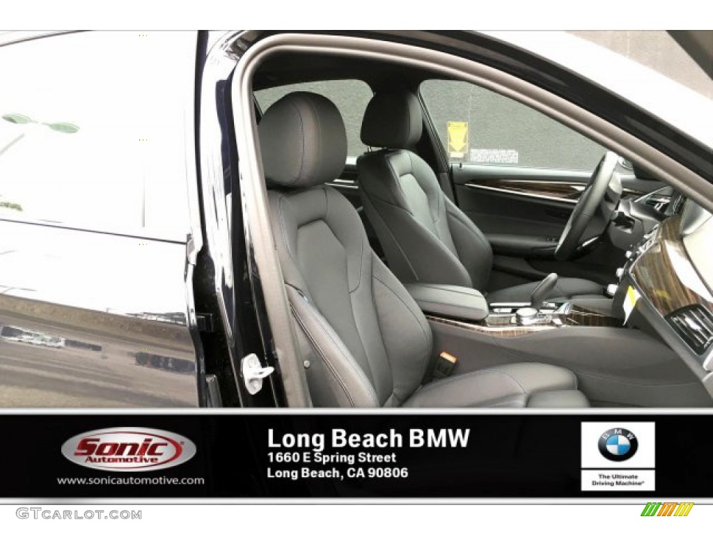 2019 5 Series 540i Sedan - Carbon Black Metallic / Black photo #7