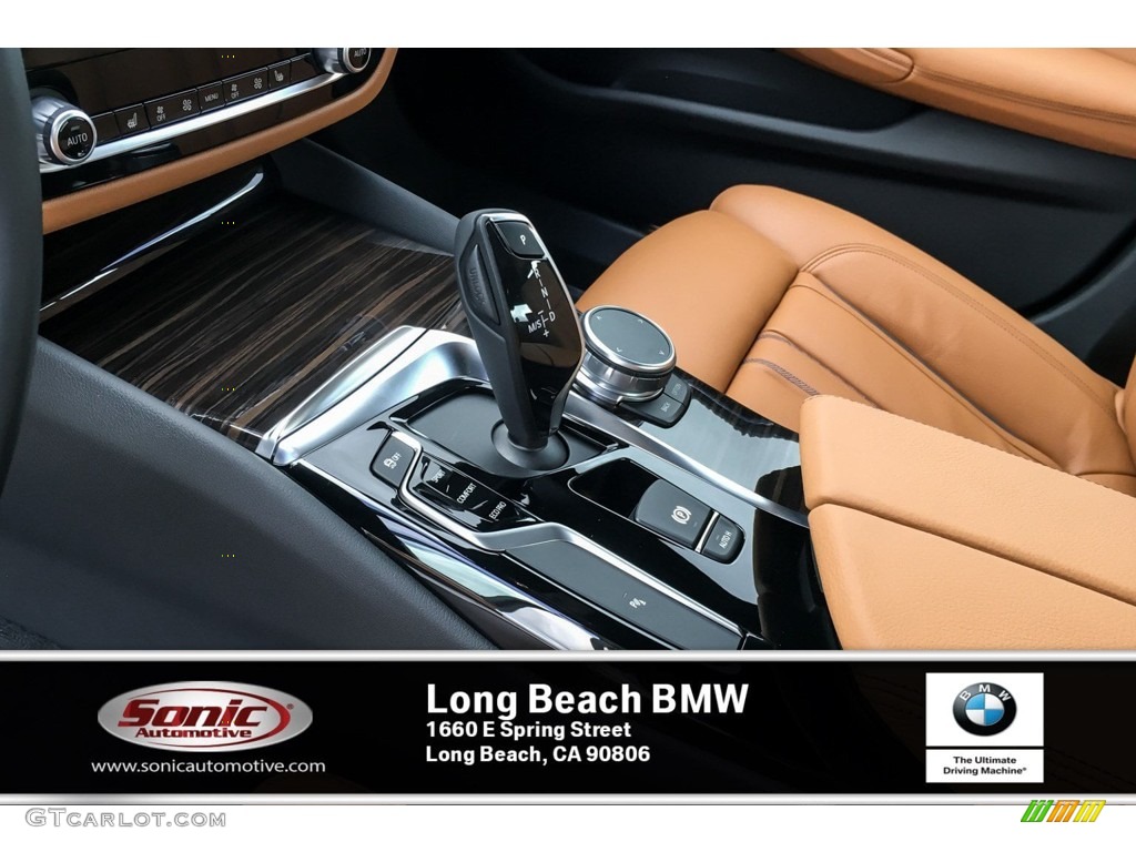 2019 5 Series 530i Sedan - Mineral White Metallic / Cognac photo #7