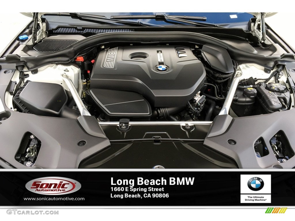 2019 5 Series 530i Sedan - Mineral White Metallic / Cognac photo #8