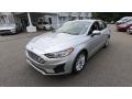 2019 Ingot Silver Ford Fusion SE  photo #3