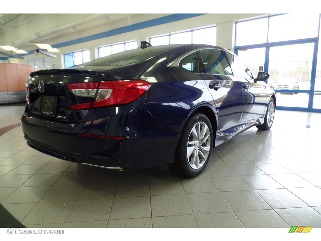2019 Accord LX Sedan - Obsidian Blue Pearl / Gray photo #5