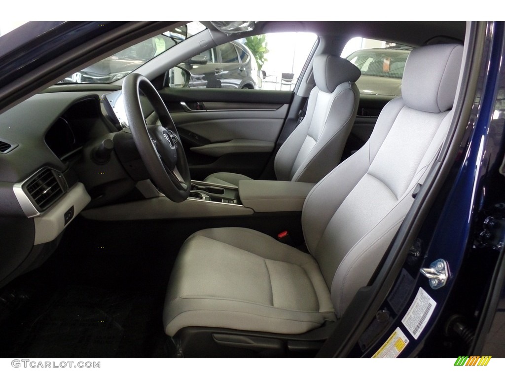 2019 Accord LX Sedan - Obsidian Blue Pearl / Gray photo #10