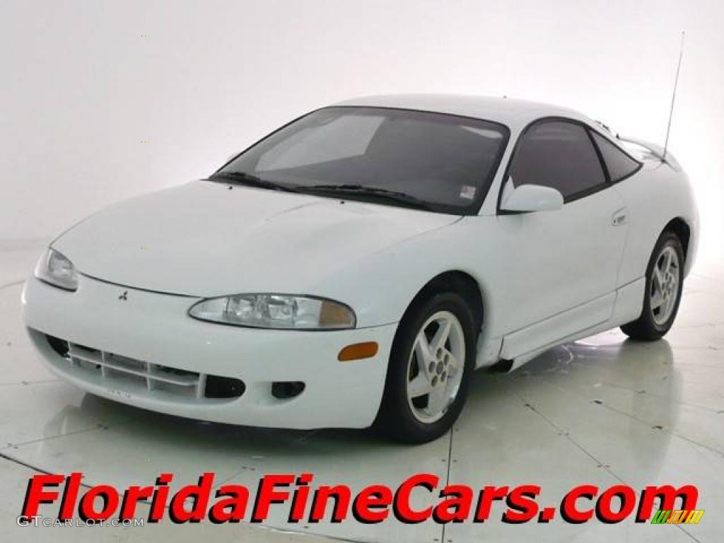 1996 Eclipse GS Coupe - Northstar White / Gray photo #1