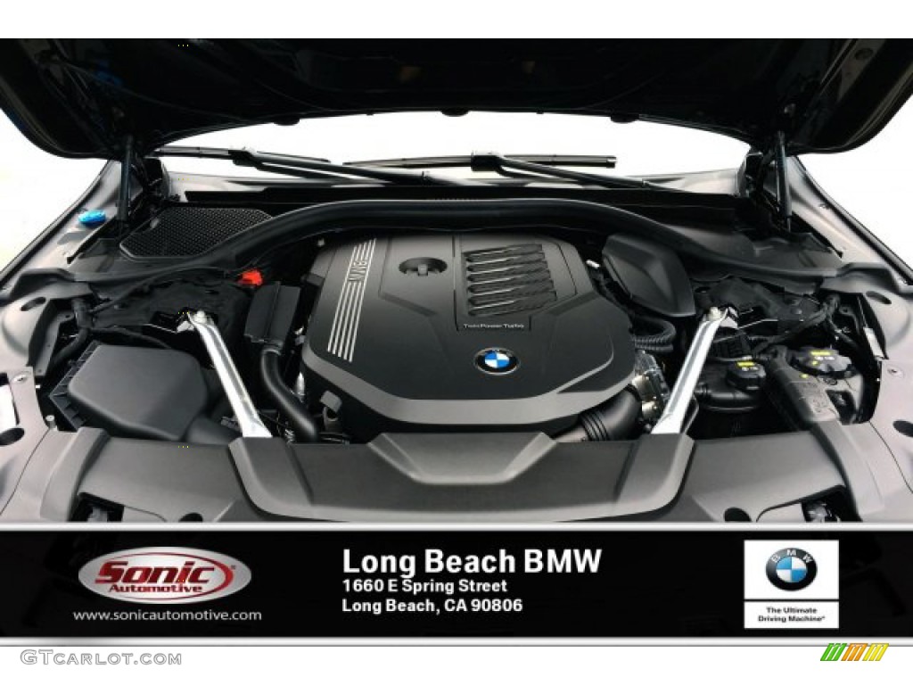 2020 7 Series 740i Sedan - Black Sapphire Metallic / Black photo #8