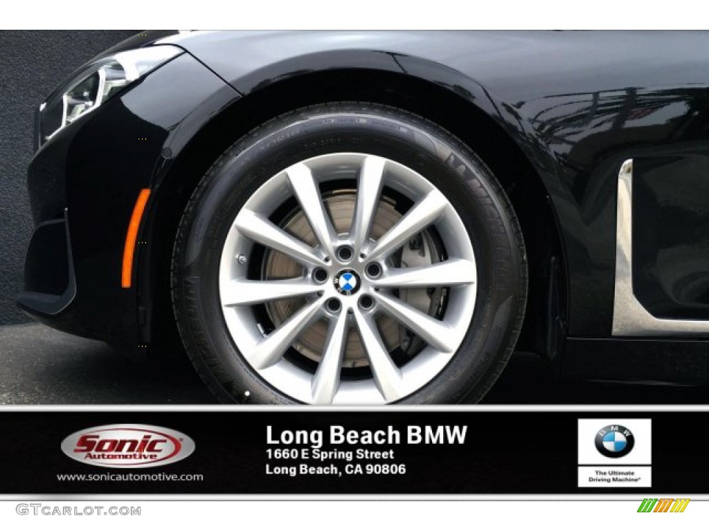 2020 7 Series 740i Sedan - Black Sapphire Metallic / Black photo #9