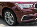 2017 Dark Cherry Pearl Acura MDX Technology SH-AWD  photo #9