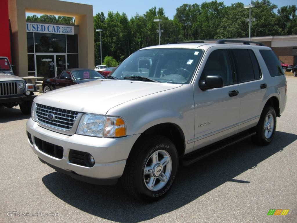 Silver Birch Metallic Ford Explorer