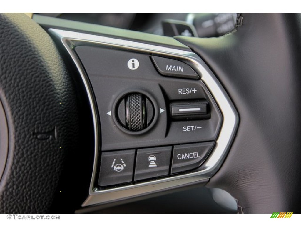 2020 Acura RDX Technology Ebony Steering Wheel Photo #134190163