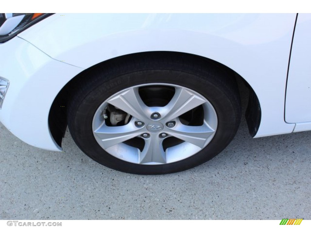 2016 Elantra Value Edition - White / Black photo #8