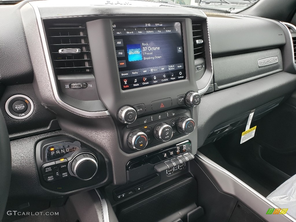 2019 1500 Big Horn Crew Cab 4x4 - Diamond Black Crystal Pearl / Black photo #10