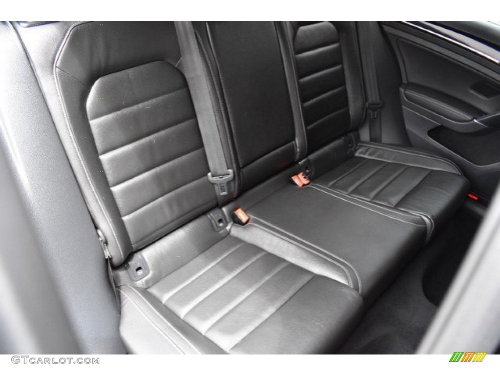 Black Interior 2016 Volkswagen Golf R 4Motion Photo #134193610