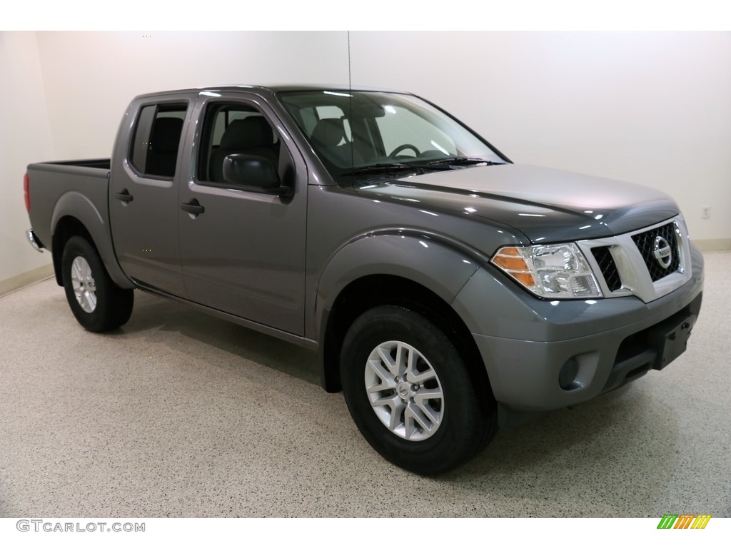 Gun Metallic 2019 Nissan Frontier SV Crew Cab 4x4 Exterior Photo #134193653