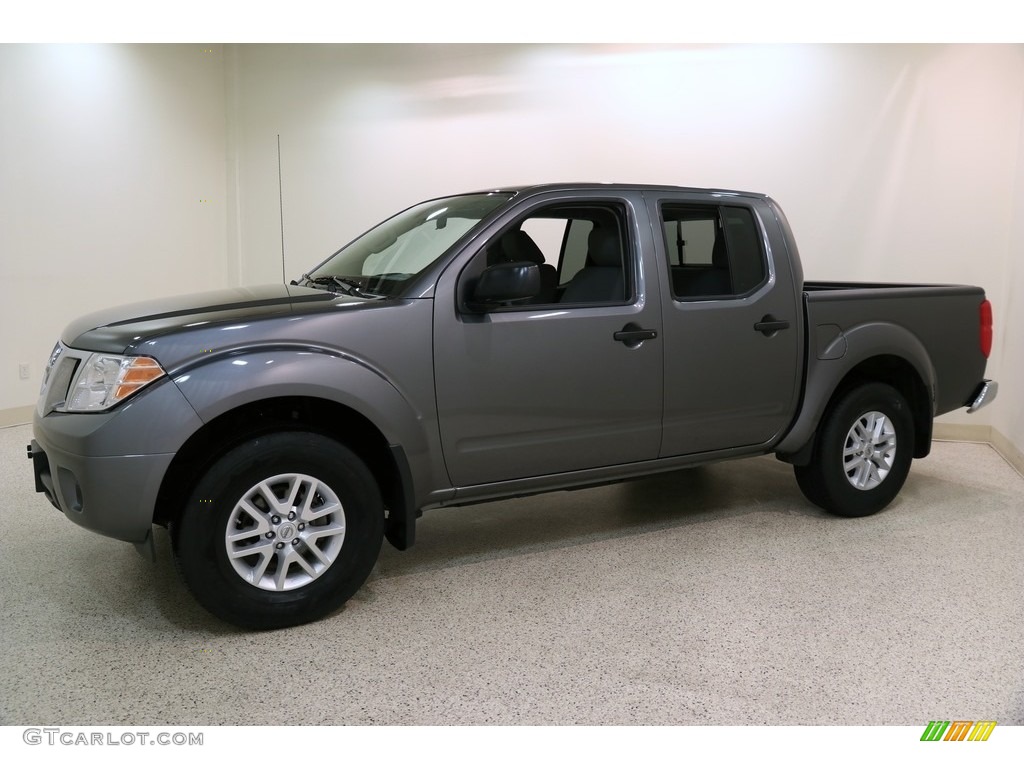 Gun Metallic 2019 Nissan Frontier SV Crew Cab 4x4 Exterior Photo #134193702