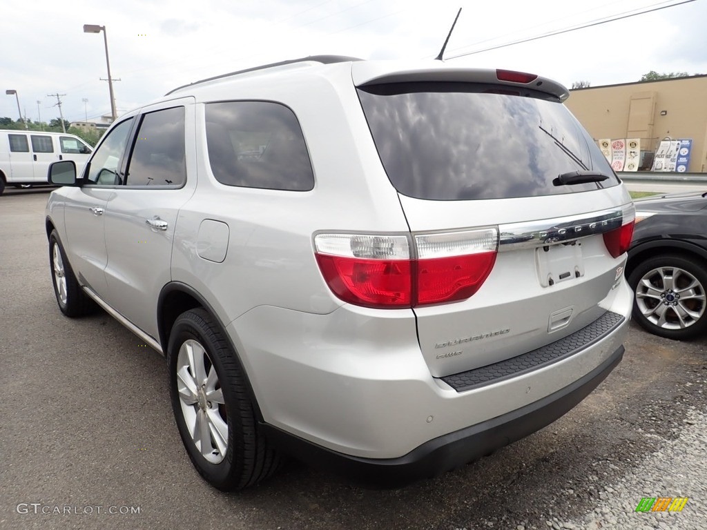 2011 Durango Crew 4x4 - Bright Silver Metallic / Black photo #2