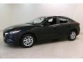 2017 Jet Black Mica Mazda MAZDA3 Sport 4 Door  photo #3