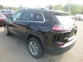 2019 Diamond Black Crystal Pearl Jeep Cherokee Latitude Plus 4x4  photo #3