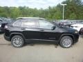 2019 Diamond Black Crystal Pearl Jeep Cherokee Latitude Plus 4x4  photo #6