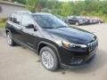 2019 Diamond Black Crystal Pearl Jeep Cherokee Latitude Plus 4x4  photo #7